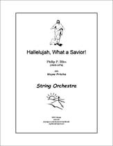 Hallelujah, What a Savior! Orchestra sheet music cover